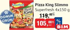 SUPERFRESH PİZZA KİNG SLİMMO 4X150 G